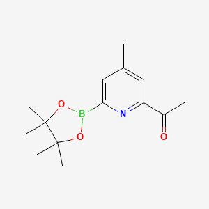 (6-Acetyl-4-methylpyridin-2-YL)boronic acid pinacol ester