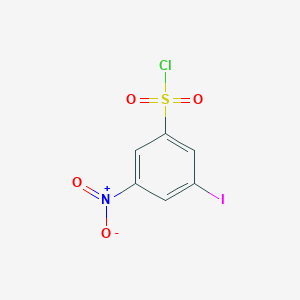 3-Iodo-5-nitrobenzenesulfonyl chloride