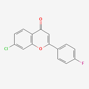 7-Chloro-2-(4-fluorophenyl)-4H-chromen-4-one