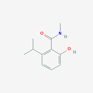 molecular formula C11H15NO2 B14849658 2-Hydroxy-6-isopropyl-N-methylbenzamide 