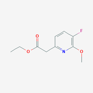 Ethyl 3-fluoro-2-methoxypyridine-6-acetate