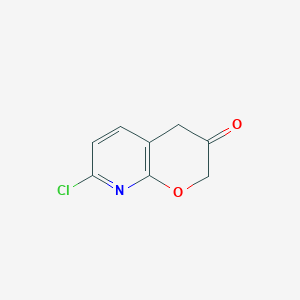 7-Chloro-2H-pyrano[2,3-B]pyridin-3(4H)-one