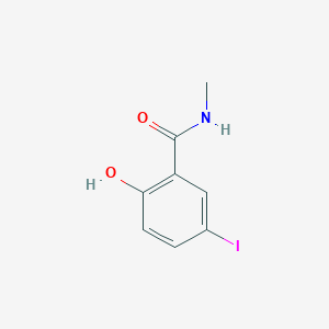 molecular formula C8H8INO2 B14849853 2-Hydroxy-5-iodo-N-methylbenzamide 