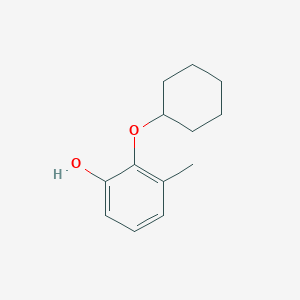 2-(Cyclohexyloxy)-3-methylphenol