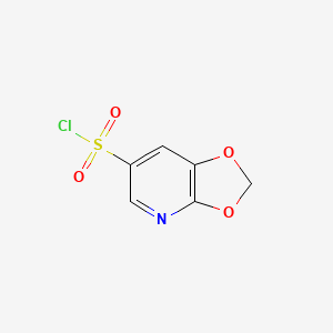 [1,3]Dioxolo[4,5-B]pyridine-6-sulfonyl chloride