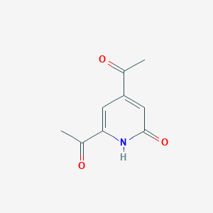 1-(2-Acetyl-6-hydroxypyridin-4-YL)ethanone