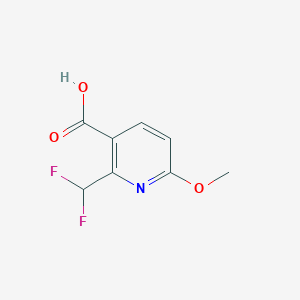 2-(Difluoromethyl)-6-methoxypyridine-3-carboxylic acid