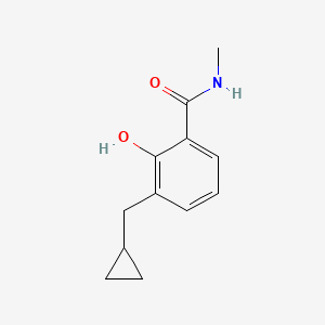 3-(Cyclopropylmethyl)-2-hydroxy-N-methylbenzamide