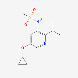 N-(5-Cyclopropoxy-2-isopropylpyridin-3-YL)methanesulfonamide