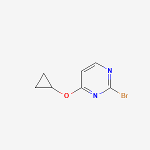 2-Bromo-4-cyclopropoxypyrimidine