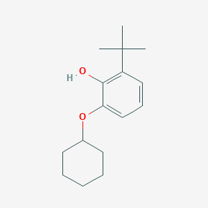 2-Tert-butyl-6-(cyclohexyloxy)phenol