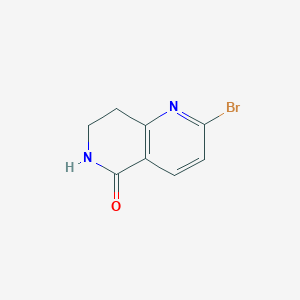 2-Bromo-7,8-dihydro-1,6-naphthyridin-5(6H)-one