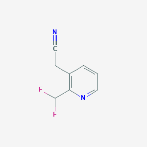 2-(Difluoromethyl)pyridine-3-acetonitrile