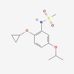 N-(2-Cyclopropoxy-5-isopropoxyphenyl)methanesulfonamide