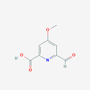 6-Formyl-4-methoxypyridine-2-carboxylic acid