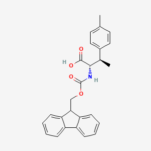 (2S,3R)-2-((((9H-Fluoren-9-yl)methoxy)carbonyl)amino)-3-(p-tolyl)butanoic acid