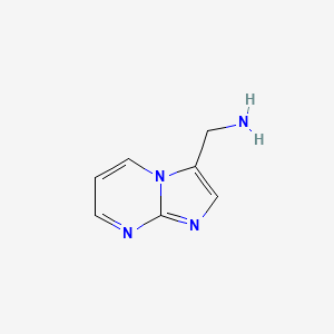 Imidazo[1,2-A]pyrimidin-3-ylmethanamine