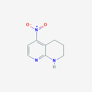 5-Nitro-1,2,3,4-tetrahydro-1,8-naphthyridine