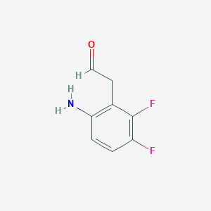 2,3-Difluoro-6-amino-phenylacetaldehyde