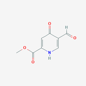 Methyl 5-formyl-4-hydroxypyridine-2-carboxylate