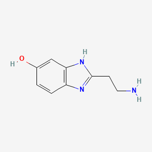 2-(2-Aminoethyl)-1H-benzo[D]imidazol-5-OL