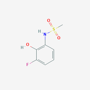 N-(3-Fluoro-2-hydroxyphenyl)methanesulfonamide