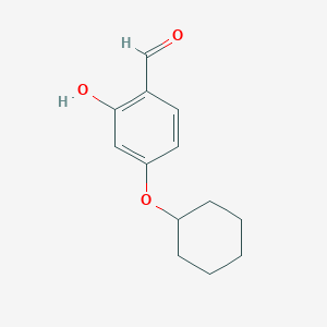 4-(Cyclohexyloxy)-2-hydroxybenzaldehyde