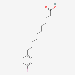 4-Fluorobenzeneundecanoic acid