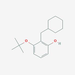 3-Tert-butoxy-2-(cyclohexylmethyl)phenol