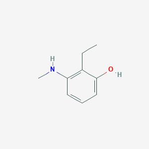 2-Ethyl-3-(methylamino)phenol