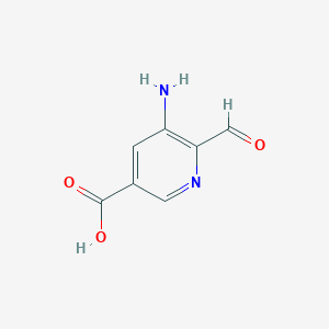 5-Amino-6-formylnicotinic acid