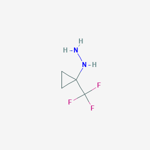 [1-(Trifluoromethyl)cyclopropyl]hydrazine