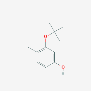 3-(Tert-butoxy)-4-methylphenol