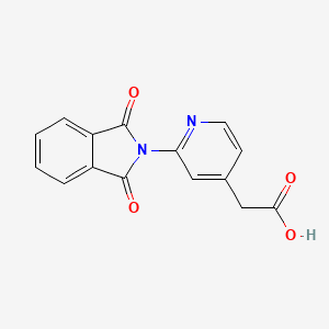 2-(2-(1,3-Dioxoisoindolin-2-YL)pyridin-4-YL)acetic acid