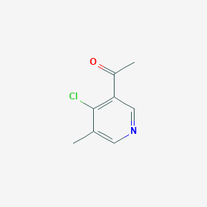 1-(4-Chloro-5-methylpyridin-3-YL)ethanone