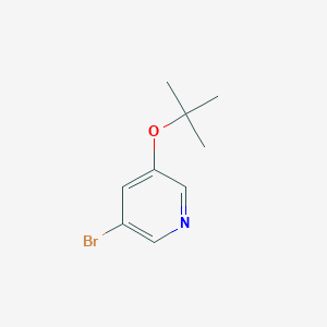 3-Bromo-5-tert-butoxypyridine