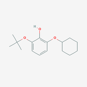 2-Tert-butoxy-6-(cyclohexyloxy)phenol