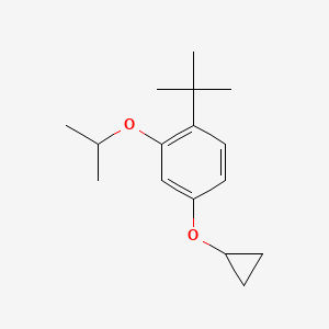 1-Tert-butyl-4-cyclopropoxy-2-isopropoxybenzene