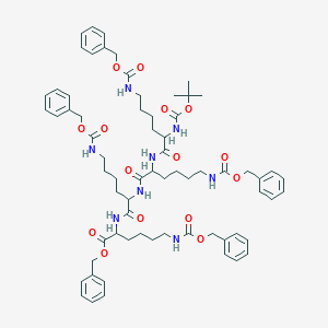 Boc-DL-Lys(Cbz)-DL-Lys(Cbz)-DL-Lys(Cbz)-DL-Lys(Cbz)-OBn