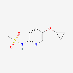 N-(5-Cyclopropoxypyridin-2-YL)methanesulfonamide