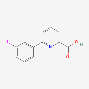 6-(3-Iodophenyl)pyridine-2-carboxylic acid