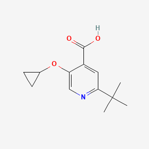 2-Tert-butyl-5-cyclopropoxyisonicotinic acid