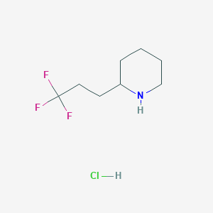 2-(3,3,3-Trifluoropropyl)piperidine hydrochloride