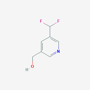 3-(Difluoromethyl)pyridine-5-methanol