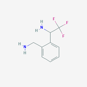 1-(2-Aminomethyl-phenyl)-2,2,2-trifluoro-ethylamine