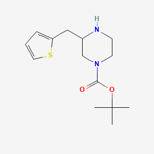 Tert-butyl 3-(thiophen-2-ylmethyl)piperazine-1-carboxylate