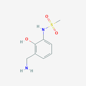 N-(3-(Aminomethyl)-2-hydroxyphenyl)methanesulfonamide