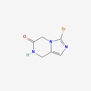 3-Bromo-7,8-dihydro-imidazo[1,5-A]pyrazin-6-one