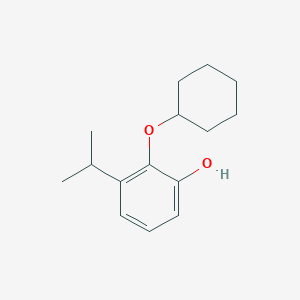 2-(Cyclohexyloxy)-3-isopropylphenol