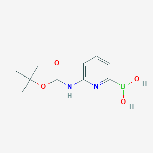 6-(T-Butoxycarbonylamino)-pyridine-2-boronic acid